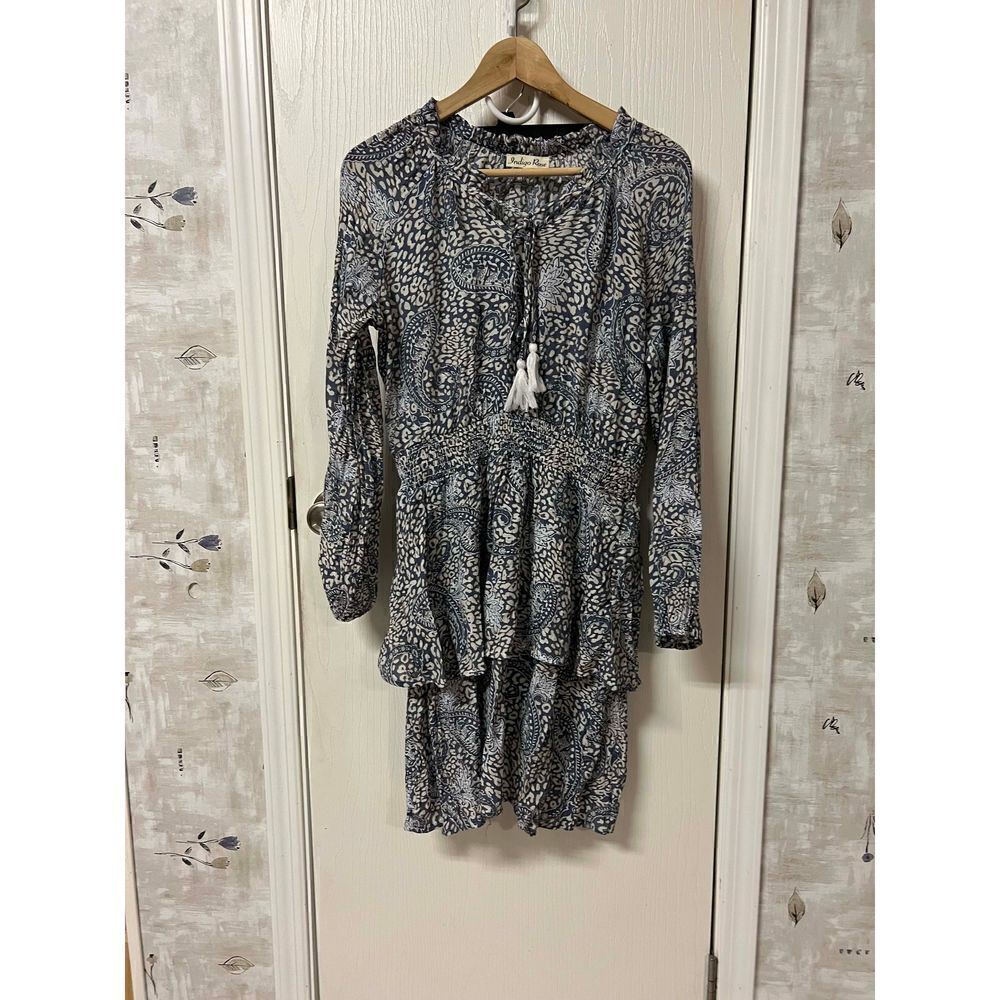Indigo Rose Dress 